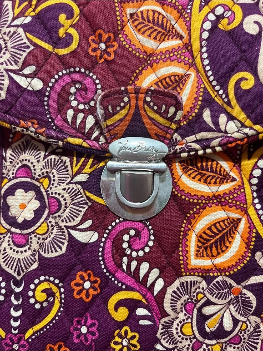 Vera Bradley Safari Sunset Attaché Messenger Bag